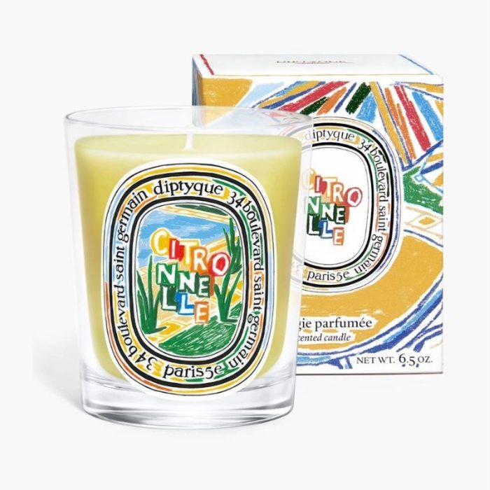 Diptyque Citronnelle (Lemongrass) Scented Candle