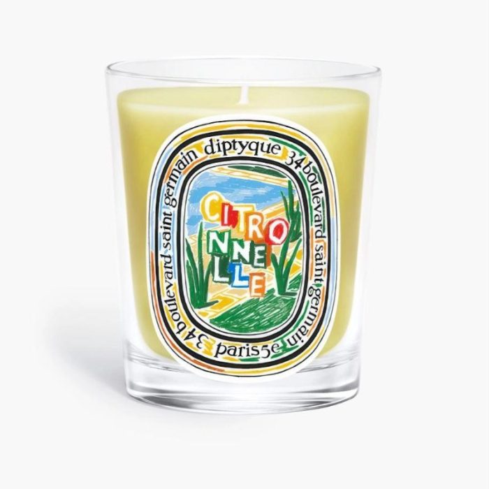 Diptyque Citronnelle (Lemongrass) Scented Candle