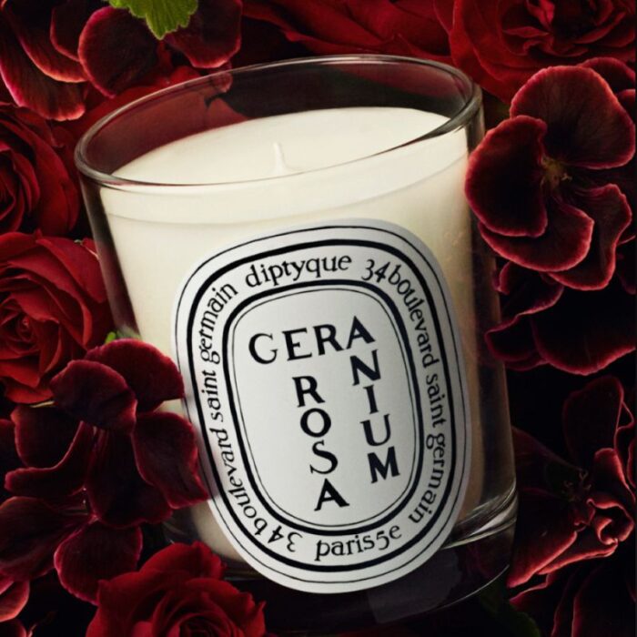 Diptyque Geranium Rosa Classic Candle