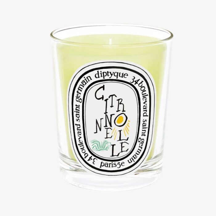 Diptyque Bougie Citronnelle Lemongrass Scented Candle