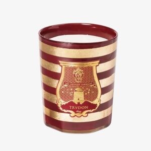 TRUDON X BALMAIN XL Candle Couture Black Rose & Leather